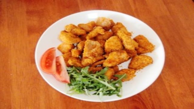 Kuřecí řízečky (nugetky)